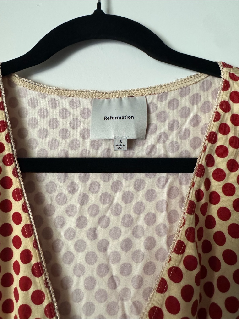 Reformation Brayden Knit Dress，size S - Picture 5 of 5
